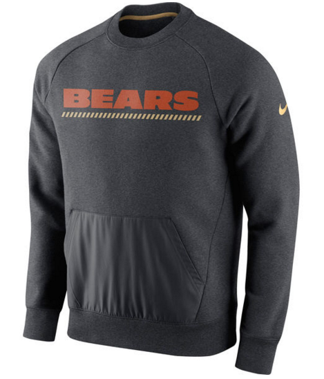 Men Chicago Bears 003 2025 Nike NFL hoodie->chicago bears->NFL Jersey